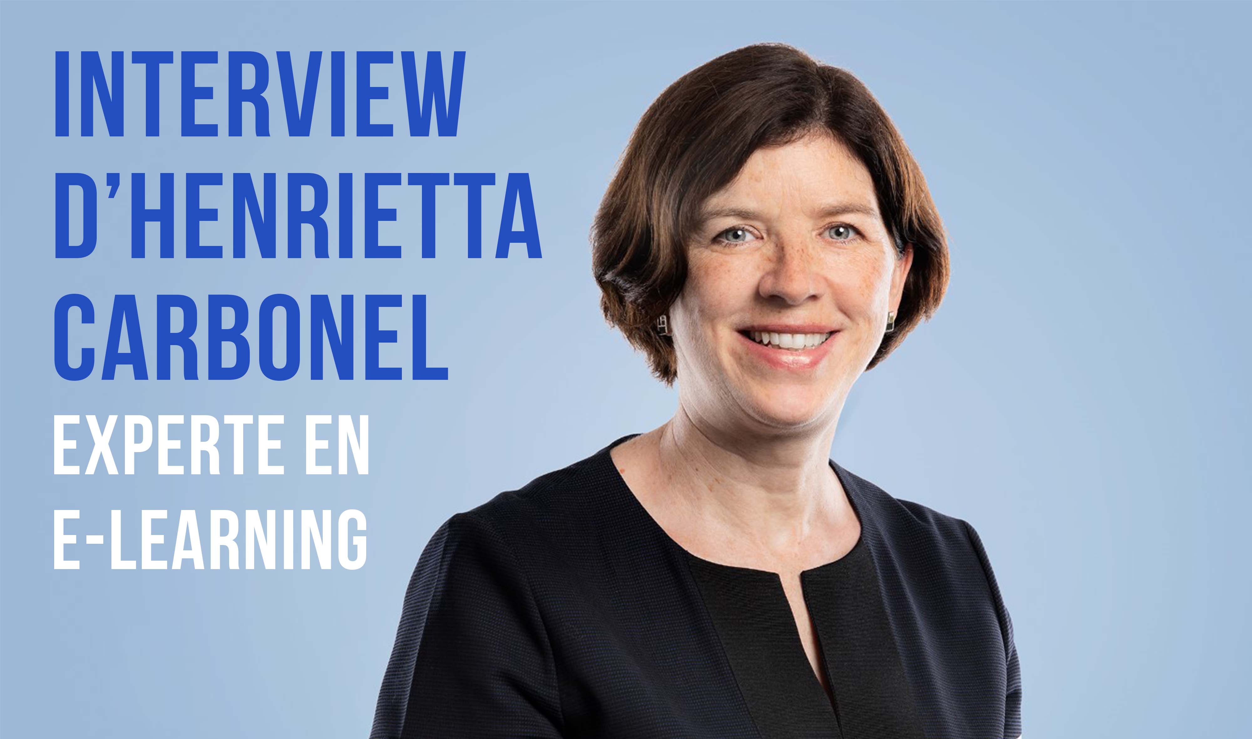 Henrietta Carbonel, experte en e-learning à OpenUni Suisse