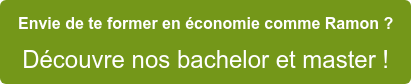 Envie de te former en économie comme Ramon ? Découvre nos bachelor et master !