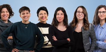 Portrait de toute l'équipe du Food and Human Behaivour Lab