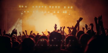 Foule à un concert