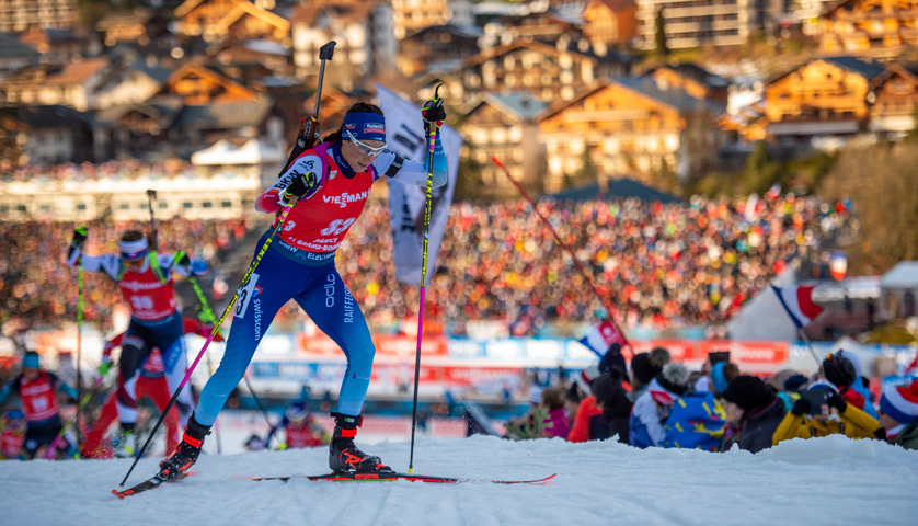 Aita Gasparin à ski de fond