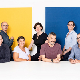 Portrait de groupe du service de pédagogie universitaire EDUDL+